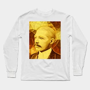 George Washington Williams Golden Portrait | George Washington Williams Artwork 9 Long Sleeve T-Shirt